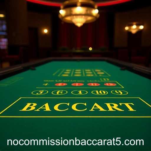 Mastering the Art of No Commission Baccarat